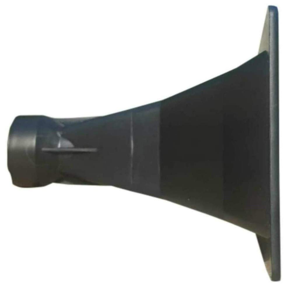 1 MASTER AUDIO KHD143 tromba rettangolare da 385 x 130 mm con filettatura da 1" in resina abs per driver tweeter, 1 pezzo