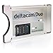 Produktbild Deltacam Duo Twin CI Modul I Common Interface Karte mit DeltaCrypt-Verschlüsselung 3.0 für Empfang verschlüsselter Sender inkl. SIM Kartenleser I DVB CI-konforme PCMCIA CI-CAM für Smart Cards TV