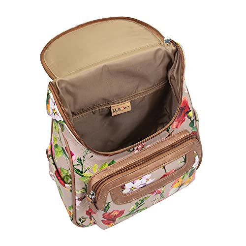 Multisac Womens Major Backpack, Butterfly/Nude, One Size Us #TOP3