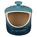Le Creuset Stoneware 10-Ounce Salt Crock, Marine