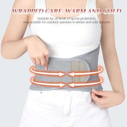 Faja lumbar resistente para uso diario con soporte térmico para cintura y abdomen miniatura 5