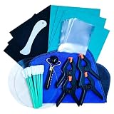 Kit Appiattimento Carte | 28 Pezzi Per Pulizia Appiattimento E Grading | Kit Riparazione Trading Card | Per Protezione Domestica, Carte Sportive, di Credito, Photocard, Fiere e Restauro Portafog