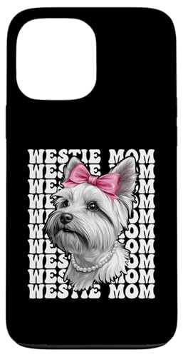 Westie Mom �E�G�X�g�n�C�����h�e���A �� ��̓� �R�P�b�g �X�}�z�P�[�X iPhone 13 Pro Max �p