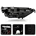 ACANII - For [Non-Projector] 2019 2020 2021 2022 2023 Volkswagen Jetta LED DRL Headlight Headlamp Replacement - Driver