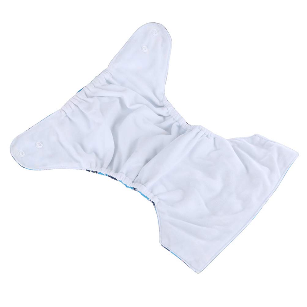 Couches lavables pour bébé Couches réutilisables pour bébé Insérez une couche de poche tout-en-un pour la plupart des bébés et des tout-petits (4PCS, Amour rose)