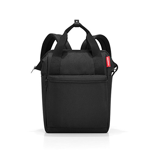 Reisenthel Allrounder R Black – Backpack And Tote Bag In One - With Plug-In Flap For Travel Trolleys #TOP5