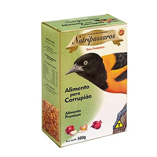 Nutripássaros Alimento para Corrupião - 500g
