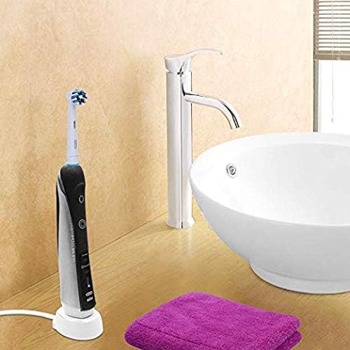 MAGIPEA Replacement for Braun Oral B Electric Toothbrush Replacement Charger Power Cord Supply Inductive Charging Base Model 3757 Portable Environmental ABS for Travel