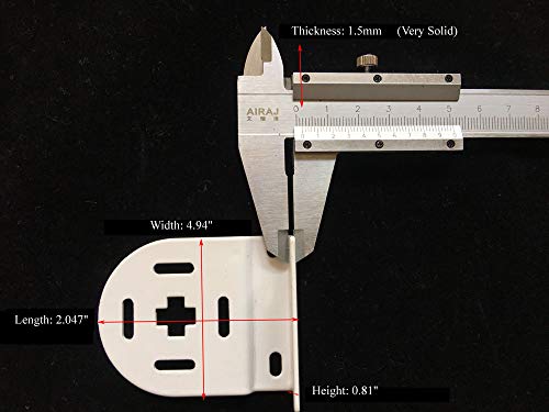 Luanxu 32mm Roller Blind Clutch for 1-1/4" Exterior Tube Roller Shade Clutch Replacement Parts Repair Kit Complete with Metal Brackets, Bead Chain, Shade Weight Max Load 11 LBS - Thumbnail 5