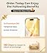 CHICLADY for iPhone 17 Pro Max Case with 1x Screen Protector, [Compatible with MagSafe] [Integrated Camera Protection], Non Yellowing Slim Cute Women Girly Magnetic Cover for iPhone 17 Pro Max, Gold