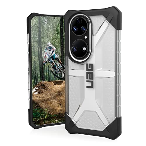 URBAN ARMOR GEAR UAG Designed for Huawei P50 Pro Case [6.3-inch Screen] Plasma Rugged Translucent Ultra-Thin Military Drop Tested Protective Cover, Ice