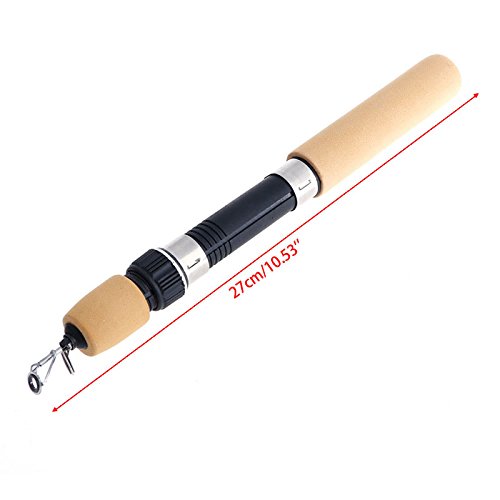 bnsggl Portable Pocket Winter Fishing Rods Ice Fishing Rods Fishing Reels Rod Fishing Lures Tackle Casting Rod - Image 6