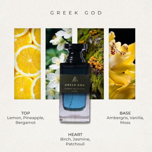 Image of Scentitude GREEK GOD Extrait de Parfum - Fresh, Clean & Long-Lasting Luxury Perfume for Men & Women | Unisex | Modern Aquatic Fragrance (100ml)