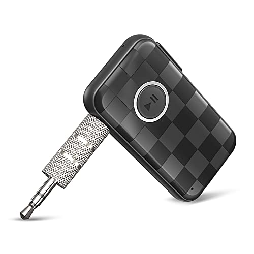 The Latest Bluetooth 5.0 Car Adapter Receiver , Aux Bluetooth Adapter for Car and Speakers