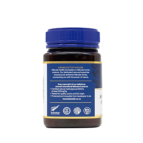 Manuka Health actieve Manuka-honing MGO 550+, per stuk verpakt (1 x 500 g) - Image 3