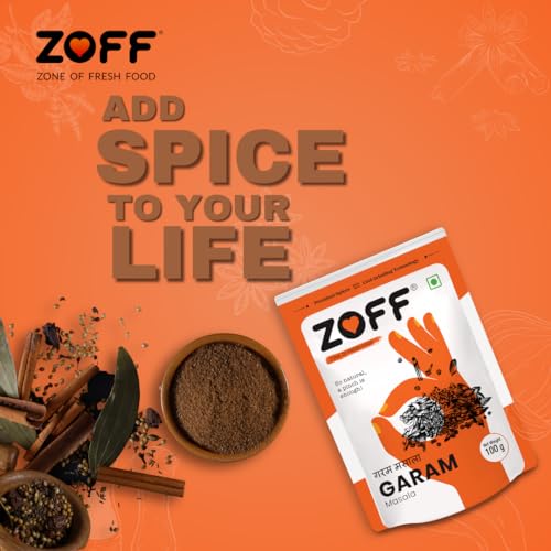 Image of Zoff Masala Trio - Chicken Masala, Meat Masala Powder & Garam Masala - Pack of 3 x 100g - Net Weight: 300g