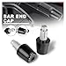 for T-MAX560 TECH MAX ABS 2020-2023 2024 Motorcycle Grips End Handle Bar Cap End Plu(Orange)