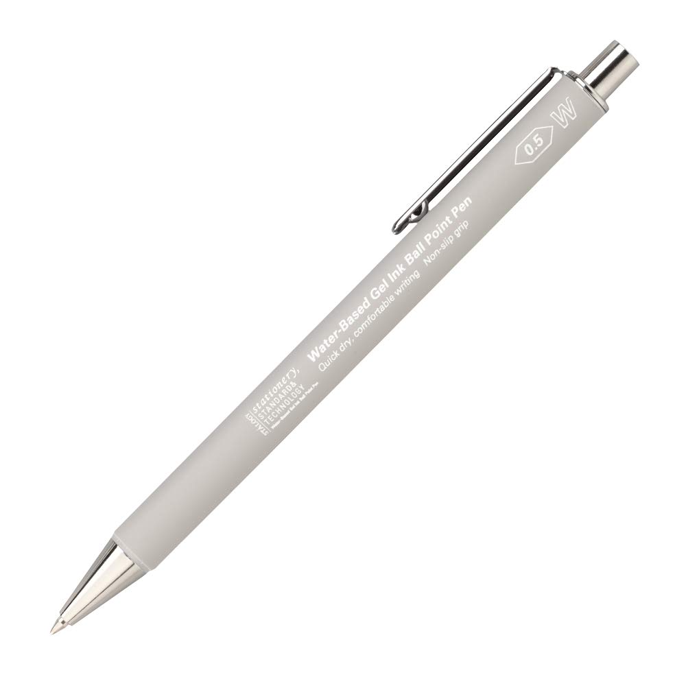 Amazon | ニトムズ ボールペン ゲルインキ STALOGY 0.5mm グレー S5214