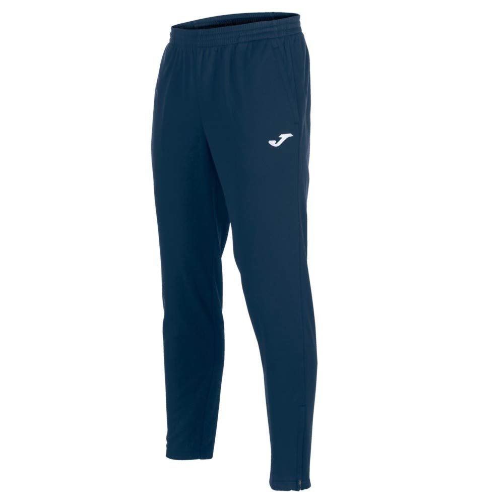 Joma - Pantalón Largo Deportivo Hombre , 6XS - 3XL - Bajo con Cremallera, Bolsillos y Cintura Elástica con Cordón - Elba