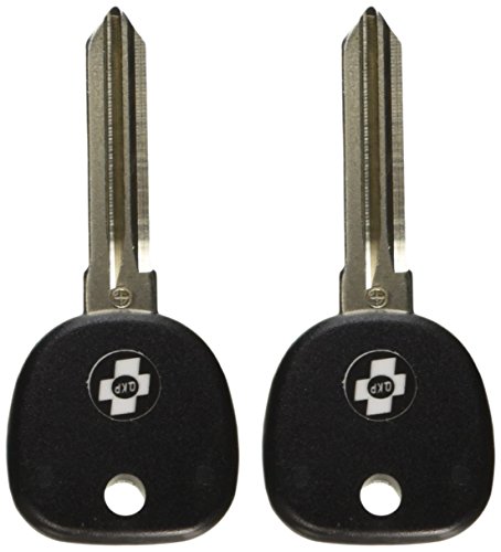 QualityKeylessPlus TWO Replacement Transponder Chip Keys Circle Plus B111PT for GM Vehicles