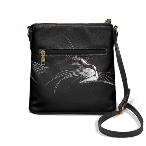 Leather Purses for Women, Leather Hobo Bags for Women Vintage Travel Sling Purse Multi Pockets Shoulder Bag2