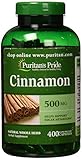 Puritans Pride Cinnamon 500 Mg, 400 Count