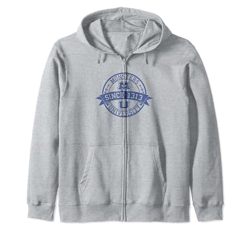 Monsters University Since 1313 Zip Hoodie Disney Pixar idée cadeau originale pour ado