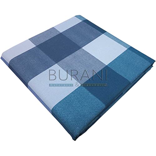 Gabel Copriletto estivo NON trapuntato in tessuto jacquard di puro cotone Wilson matrimoniale oceano cm.260x270