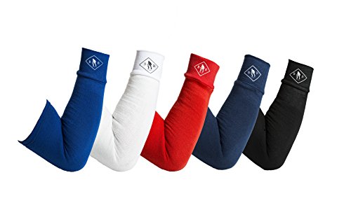 Baseball Brilliance Pro Style Compression Arm Sleeve - Navy Blue, 4"x10" | 100% Polyester Improves Blood Flow & Promotes A Healthy Arm | for Serious Ballplayers Only
