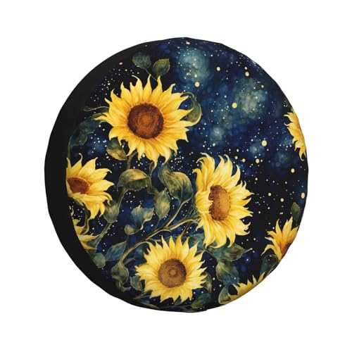 Spare Tire Cover Weatherproof Wheel Cover Fit for Jeep Wrangler Rv SUV Truck Travel Trailer 17