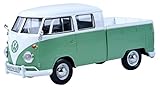 Motormax 1:24 W/B Volkswagen Type 2 (T1) Pickup Green Diecast Vehicles