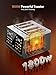 4 Slice Toaster with Touch Screen, Stainless Steel Smart Bread Toaster, 1.5