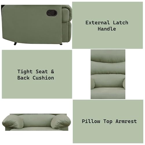 Sillón reclinable compacto Microfibra Sage miniatura 4
