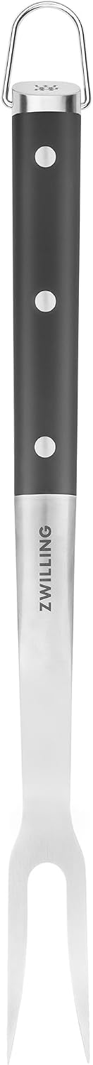 ZWILLING BBQ+ 16-inch Triple-Rivet Stainless Steel Grill Meat Fork