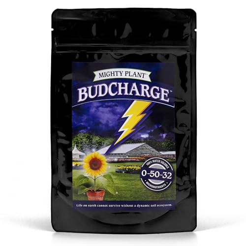 Bloom Booster Flowering Enhancer & Heavy Harvests – High-Density PK Formula – BudCharge 0-50-32 | Ideal for Fruit & Flower Production (5, Ounces)