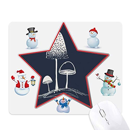 Tapis de souris champignon BD et étoile pour décorer votre coin télétravail