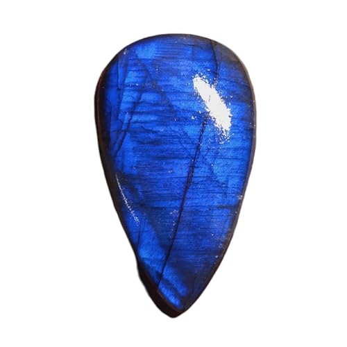 Cabochon labradorite naturelle grand format pour réparer ou personnaliser un pendentif