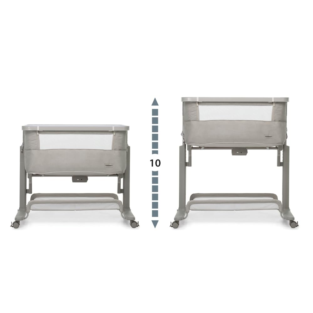 Foppapedretti Dream&Swing culla co-sleeping, Greige