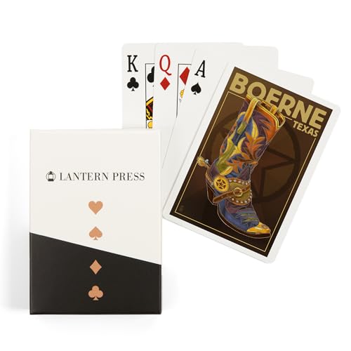 Lantern Press Boerne Texas Baraja de 52 Cartas Póker