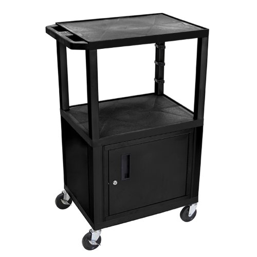 Luxor AV Cart, 42 Inch — WT42C2E 42″ Shelves Luxor AV Cart, 42 Inch — WT42C2E 42″ Shelves