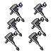 TRQ Ignition Coil Set 6 Piece Compatible with 2003-08 Infiniti FX35 03-07 G35 06-08 M35 03-06 Nissan 350Z