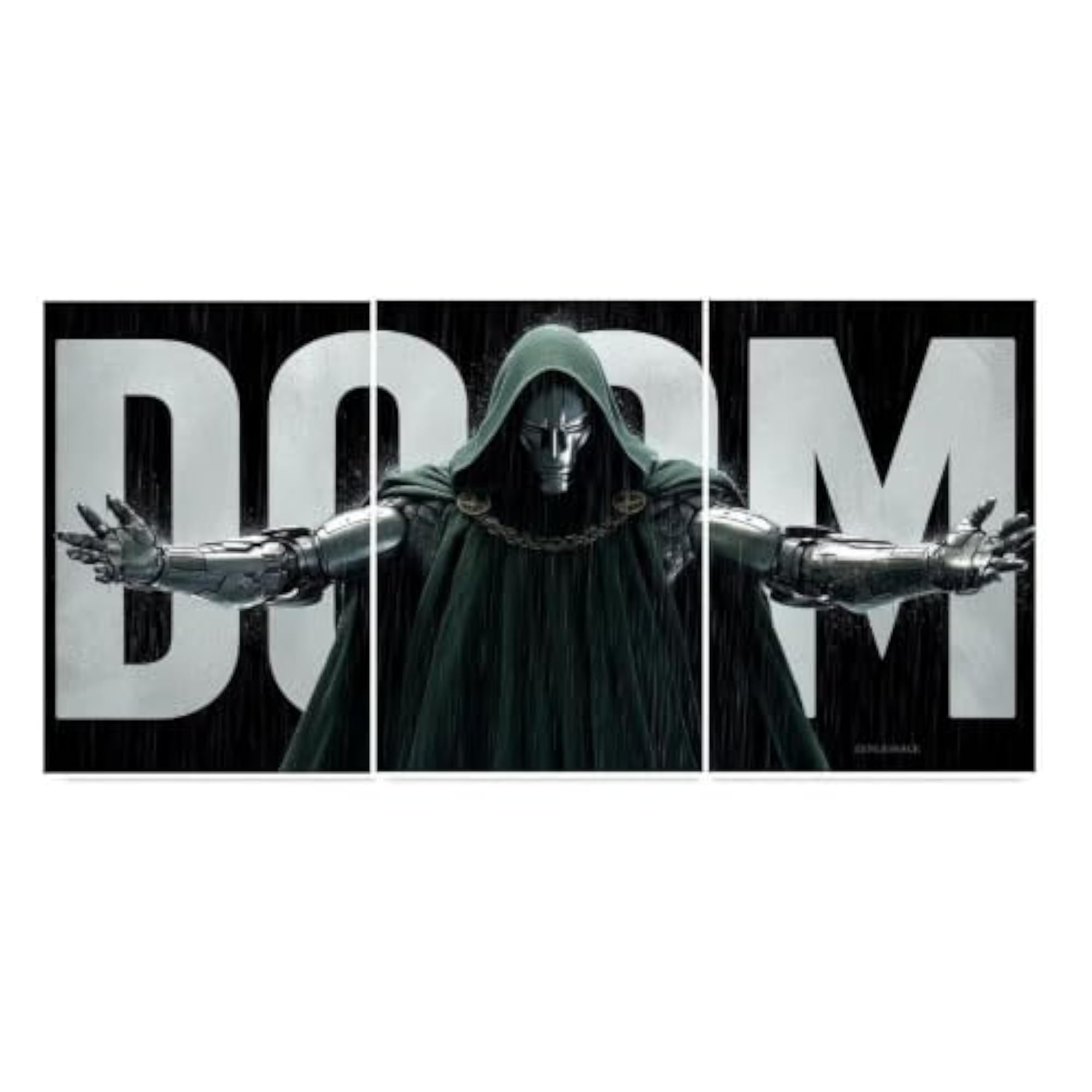 Heroic Villain Inspired Wall Decor Poster Set