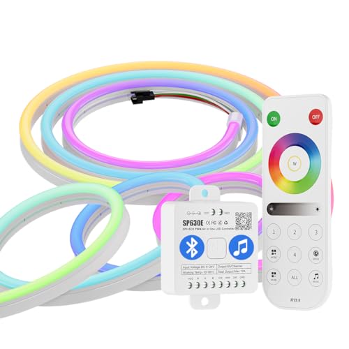 Tira LED RGB Neón 9.8FT BTF-LIGHTING WS2811 DC24V miniatura 1