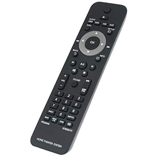 Allimity Replacement Remote Control fit for Philips Home Theater System HTD3200 HTS2200 HTS2500 HTS2511 HTS3019 HTS3020 HTS3201 HTS3269 HTS3270 HTS3277 HTS3373 HTS3376 HTS3377 HTS3510 HTS3520 HTS3530 2 41X303ndhGL