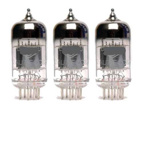 Tubes à vide ECC82 12AU7 gain égal lot de 3 lampes audio haute fidélité