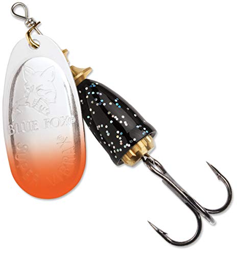 Blue Fox Super Vibrax Classic Spinner - Red Tip Silver - 3/8 oz.
