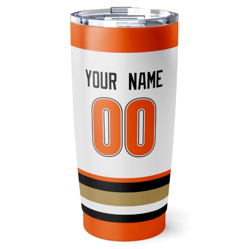 Image of ANTKING Anaheim Tumbler 20oz Custom Name Number Travel Mug Gifts | Stainless Steel Insulated Coffee Cup for Men Women