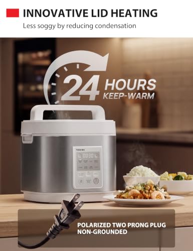 TOSHIBA 10-Cup Uncooked Digital Rice Cooker (Heritage Bento Box) - image 3