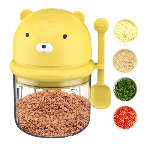 Picadora de ajo, saltador de ajo eléctrico | Mincer de ajo eléctrico | Cortador de tazón de procesador de alimentos inalámbrico pesado para picar verduras