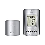 Taylor WeatherGuide Wireless Indoor/Outdoor Thermometer with Programmable Temperature Alert, Model 1542